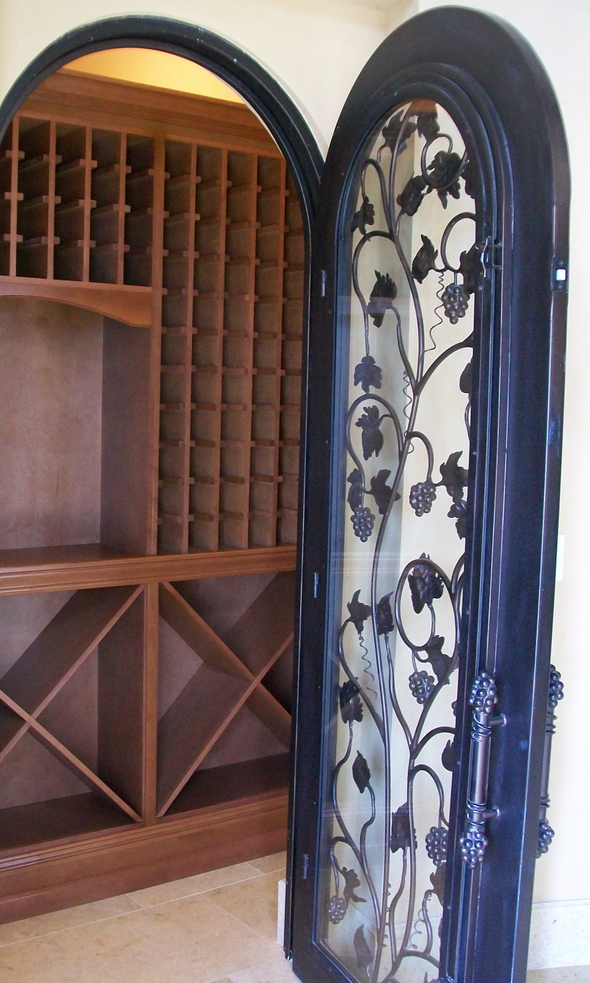 Villa Terrace Wine Storage